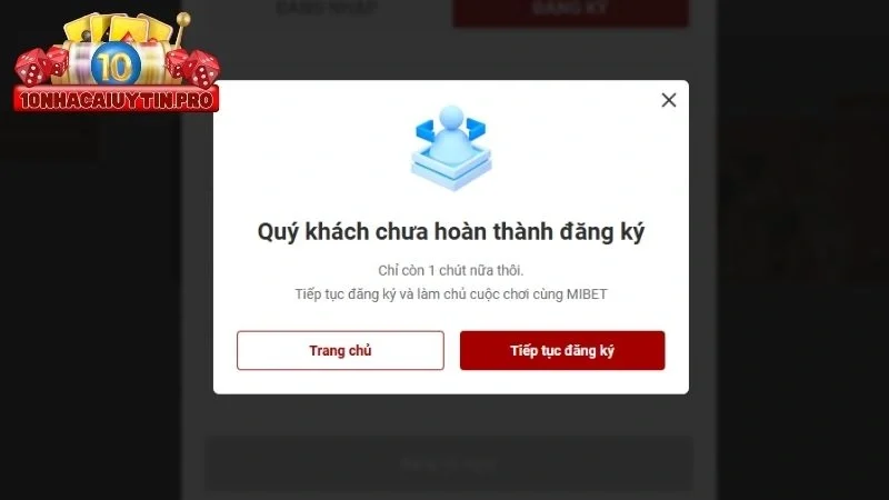 Đăng ký mibet