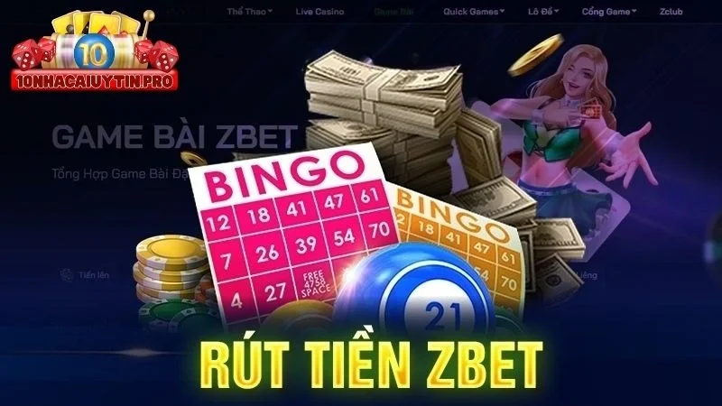 Rút tiền Zbet